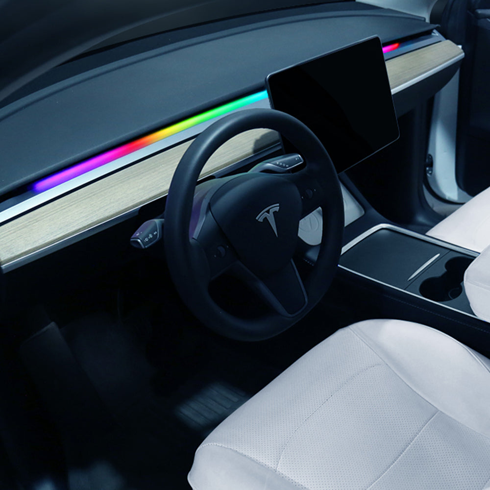 Model 3 Y Dashboard Streamer Ambient Light Tesla Interior Light