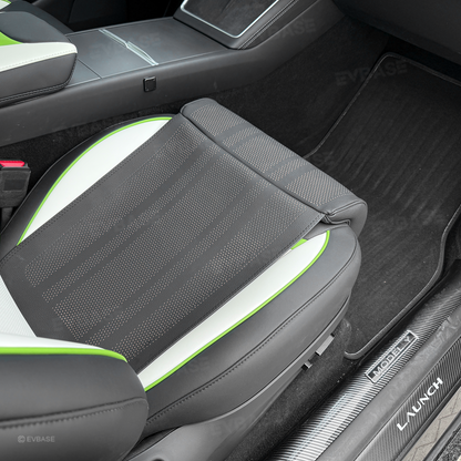 Front Seat Leg Support Cushion Nappa Leather for Tesla Model Y/ Y Juniper & Model 3/ 3 Highland
