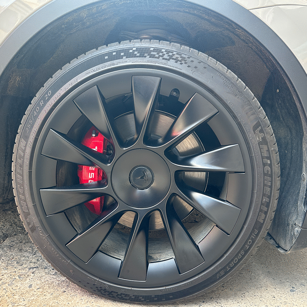 EVBASE 20 Inch Rim Protector Ultimate Protection For Tesla Model Y RimCase Wheels Rim Protector(4 of set)