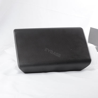 Model 3 Highland Armrest Box Cover Real Carbon Fiber Center Console Cover Trim Protection for Tesla