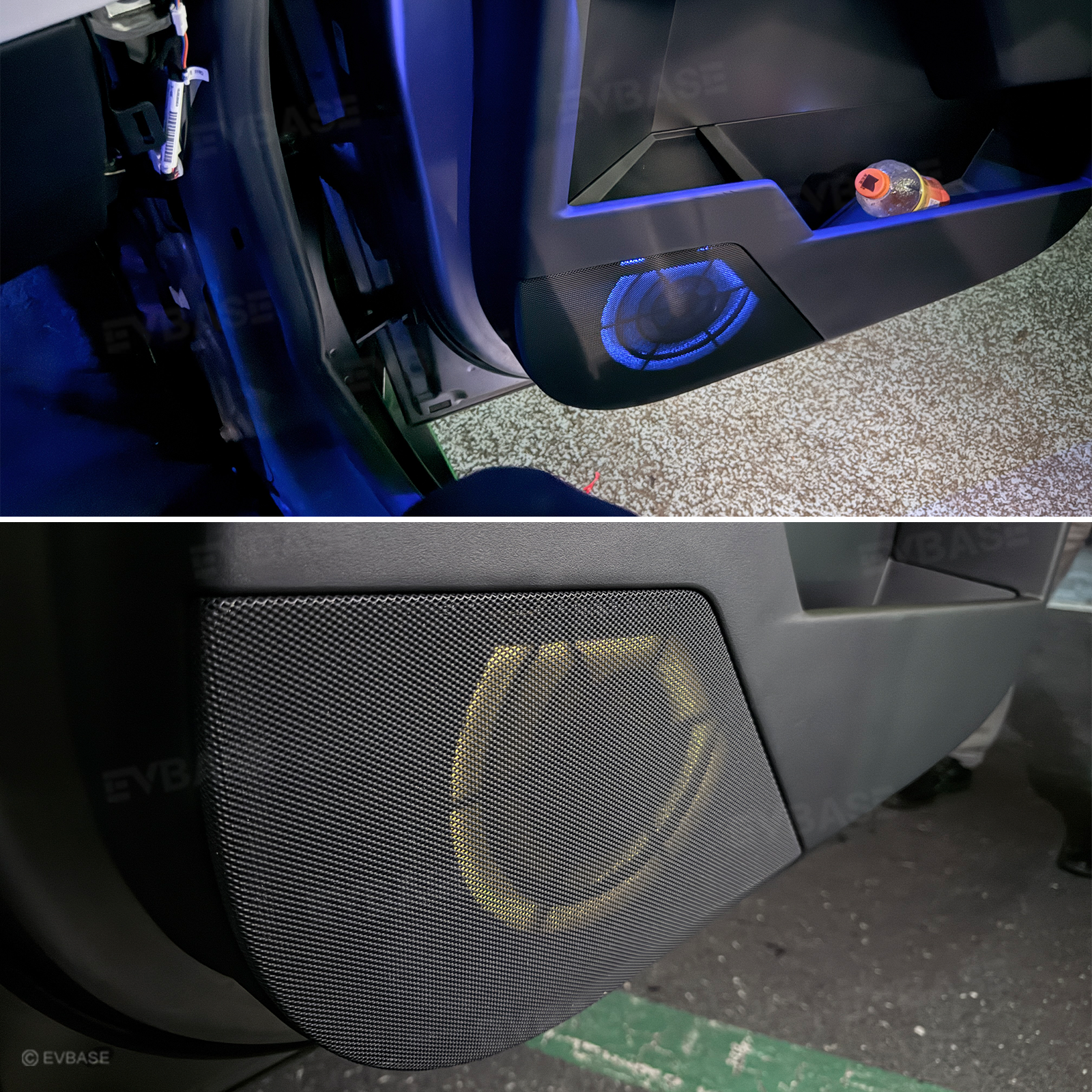 Cybertruck Interior Ambient Lighting Kit RGB Streamer Lights LED Interior Light Strips Multi-Zone Lighting Upgrade System with Factory Screen Control