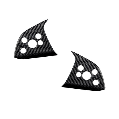Model 3 Highland Steering Wheel Cover Cap Real Carbon Fiber Decorative Trim Overlay for Tesla