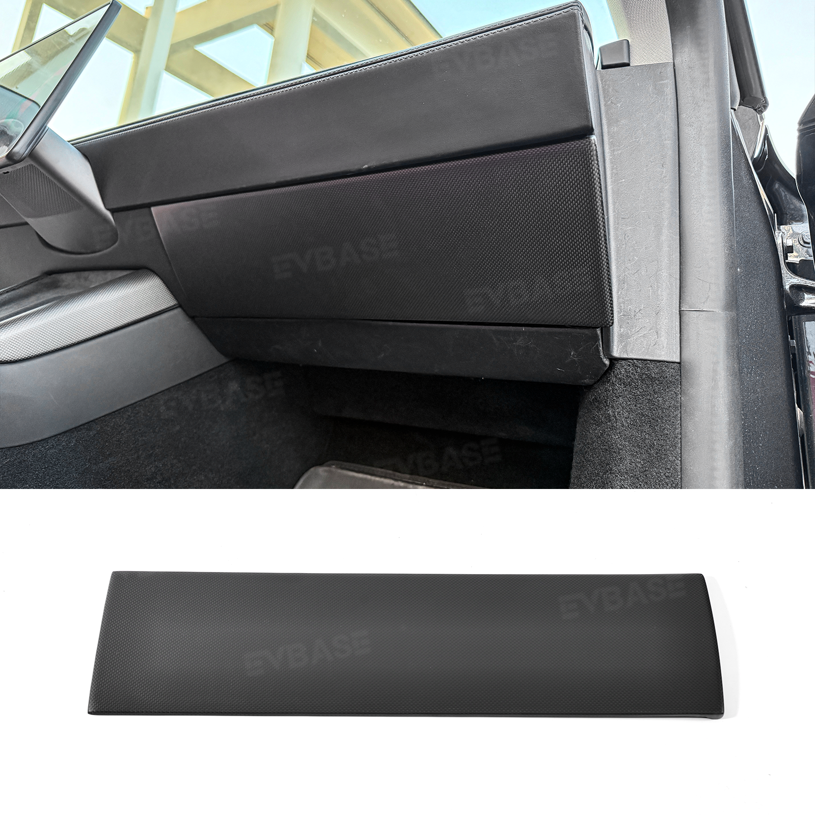 Model Y Juniper Real Carbon Fiber Interior Upgrade Full Kit Protective Overlay "Plain Weave" (Performance Look)