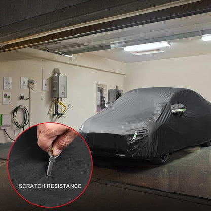 Model 3 X Y Full Car Cover Waterproof All Weather Protection Snow Proof Windproof Outdoor Car Covers for Tesla
