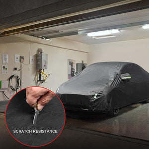 Tesla Model 3/X/Y/S Full Car Cover Waterproof All Weather Protection Snow Proof Windproof Outdoor Car Covers