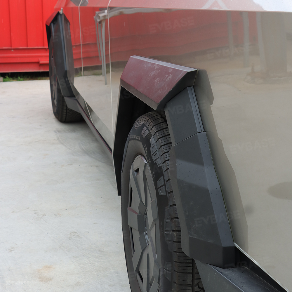 Cybertruck Fender Flare Covers 2.0 Wide Body Wheel Arch Trim Kit