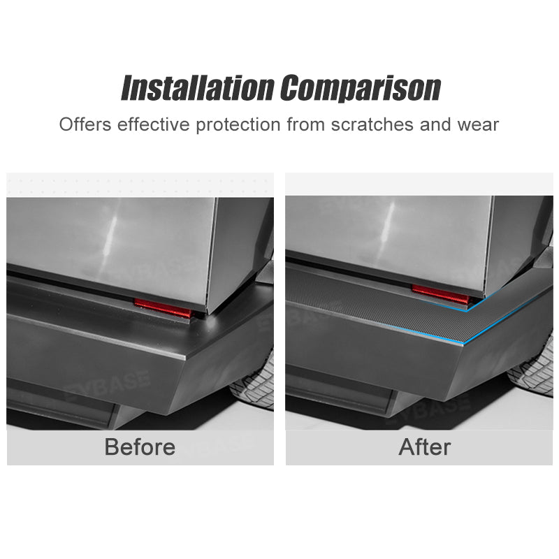 Cybertruck Tailgate Step Vinyl Wrap Cover Rear Bumper Truck Bed Cap Protective Trim Sticker for Tesla