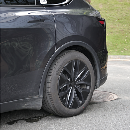 Model Y L Wheel Covers 19" Mecha Wheels Hubcaps Inspired By Model Y Performance