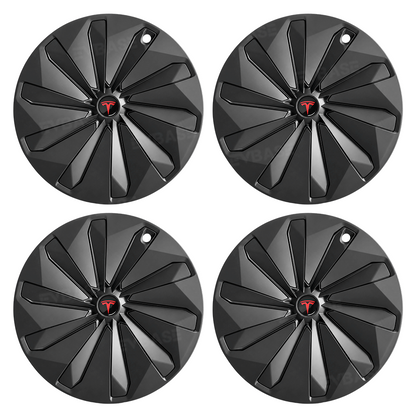 Model Y Juniper Wheel Covers 19 Inch Aero Turbine Style Hubcaps