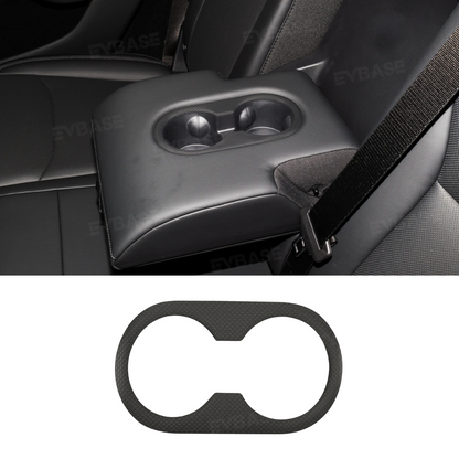 Model Y Juniper Real Carbon Fiber Interior Upgrade Full Kit Protective Overlay "Plain Weave" (Performance Look)