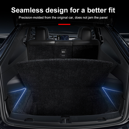 Model Y Juniper Trunk Storage Box Back Trunk Side Organizer Storage Bins Tesla Organizer