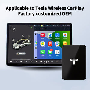 用於特斯拉主螢幕EVBASE的無線CarPlay適配器