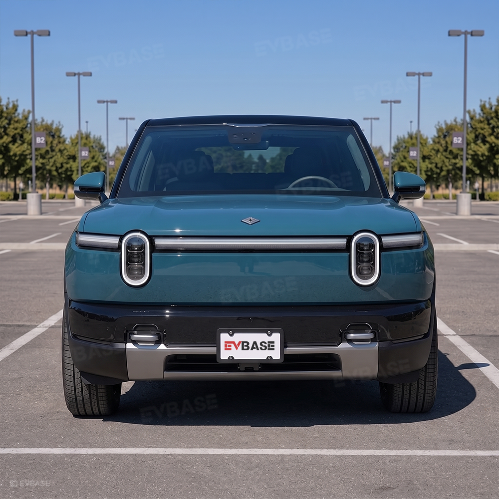 Front License Plate Frame for Rivian R2 License Plate Mount No-Drill Aluminum Holder
