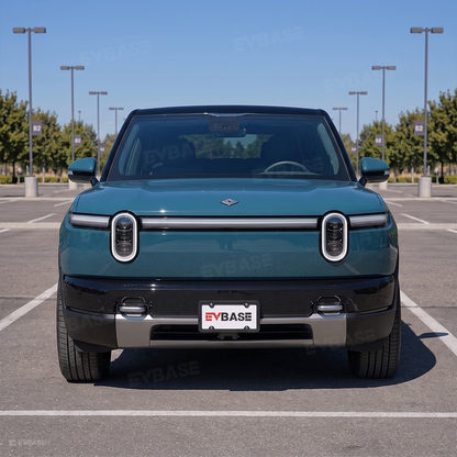 Front License Plate Frame for Rivian R2 License Plate Mount No-Drill Aluminum Holder