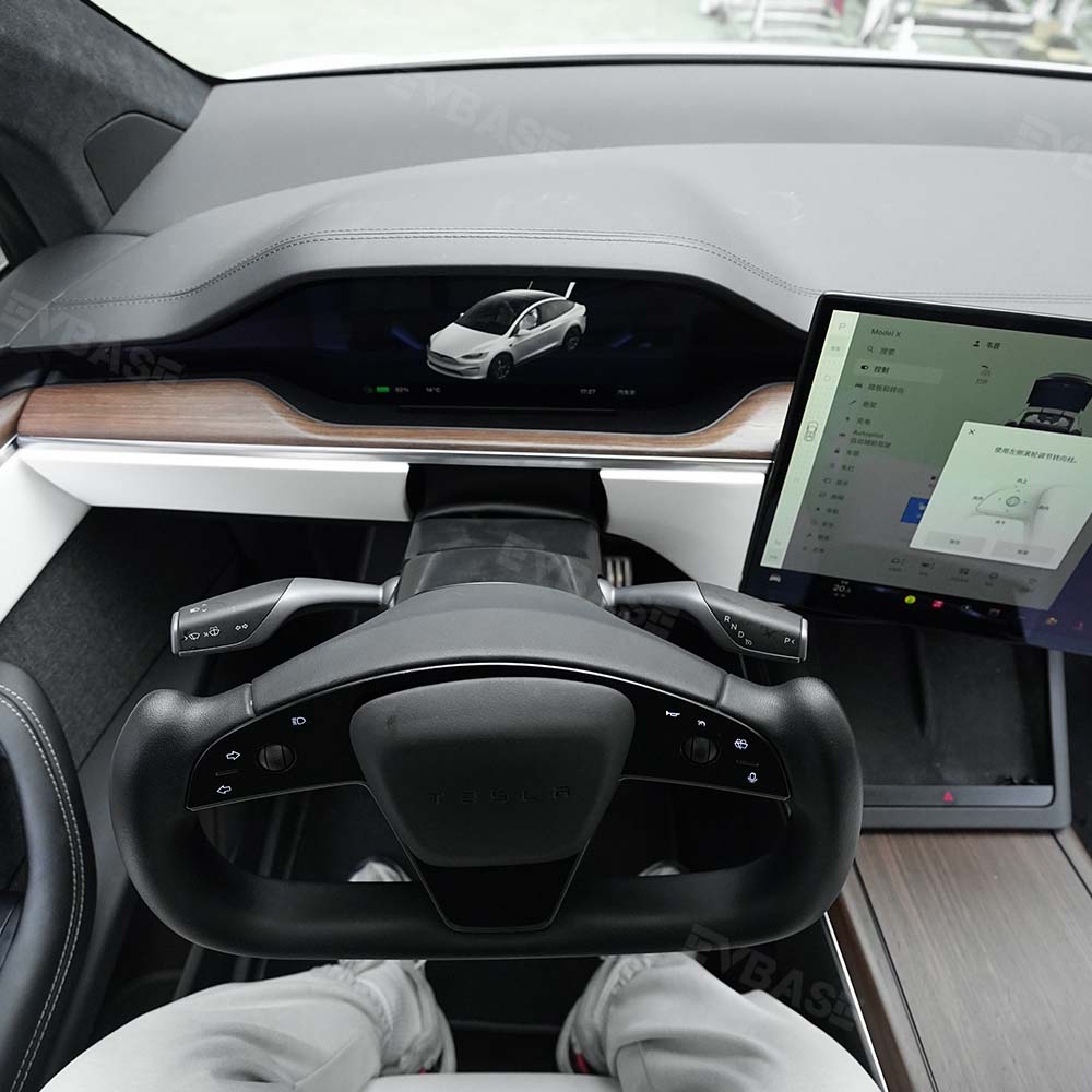 EVBASE Tesla Model S X Gear Shift Switch Stalk Control Turn Signal Lev ...