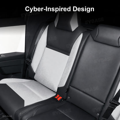 Cybertruck Seat Covers Waterproof Nappa Leather Cyberpunk-Inspired Style Seat Protector