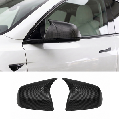 Model Y Juniper Side Mirror Cap Covers ABS Performance-Inspired Styling Rearview Mirror Caps