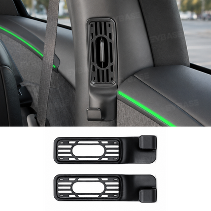 Model Y L Rear B-Pillar Air Vent Protective Covers with Hook