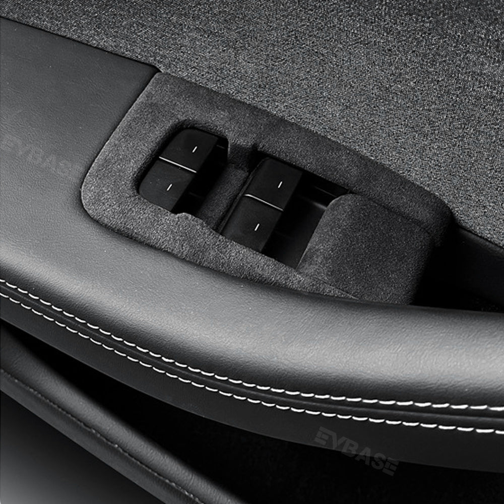 Model 3 Highland Alcantara Window Lift Switch Button Cover Left Hand Drive Panel Trim Sticker for Tesla