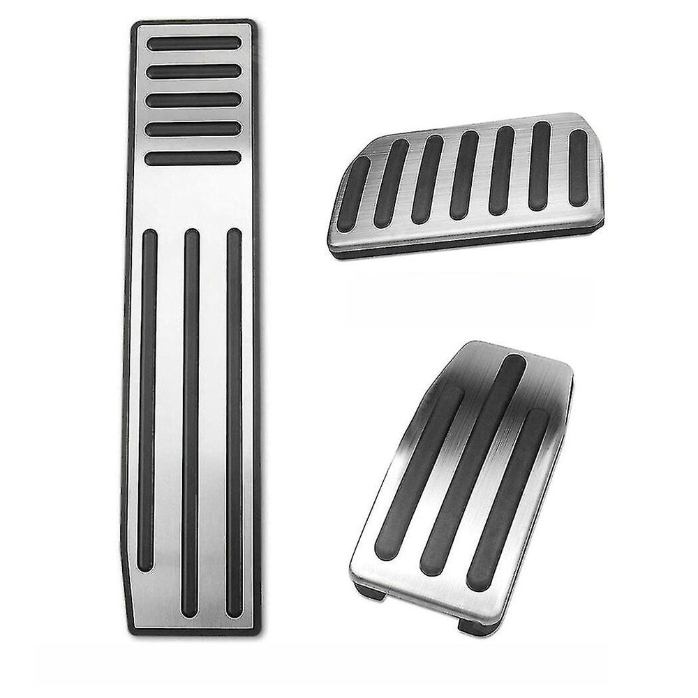 Model X S Brake Pedal Covers Non-Slip Performance Metal Foot Pedal Covers for Tesla