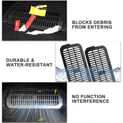 Model 3 Highland Under Seat Air Vent Cover Backseat Air Flow Outlet Protector