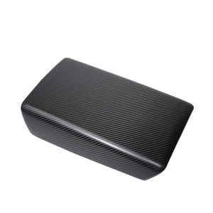 EVbase Tesla Central Control Armrest Box Cover Real Carbon Fibre Für Model 3 Y 