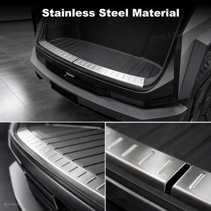 Cybertruck Front Trunk Sill Protector Stainless Steel Threshold Guard Cover
