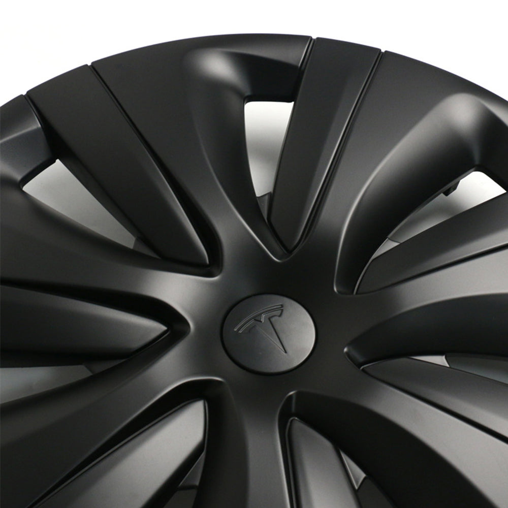 Model 3 Highland Wheel Covers 18inch Photon Wheel Caps Inspired by Model S Tempest Wheels for Tesla