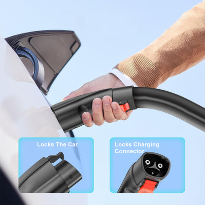 Tesla to J1772 Charging Adapter NACS to J1772 Electric Vehicles High Powered Connectors