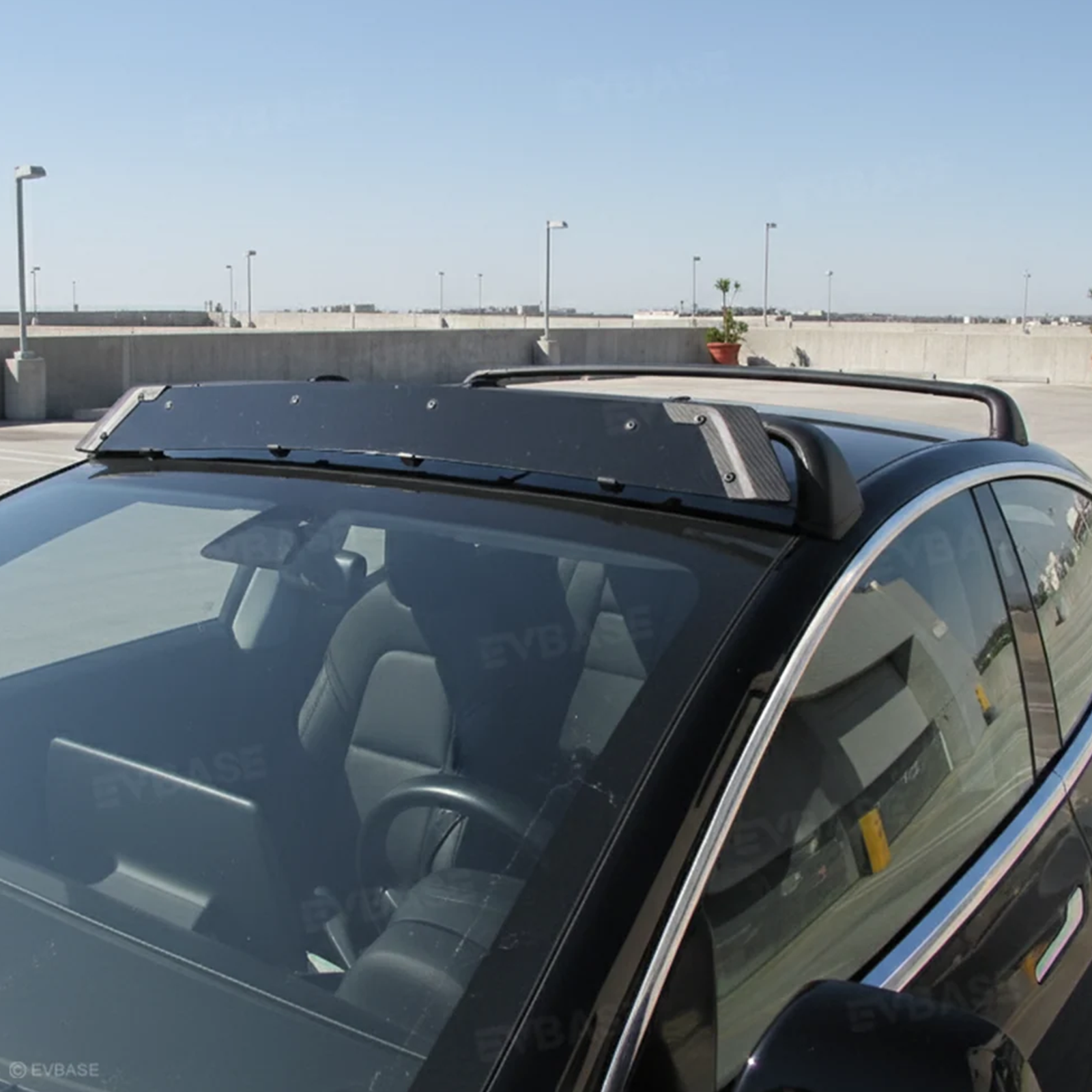 Model Y/ Y Juniper/ YL Roof Rack Wind Deflector for Reduced Wind Noise