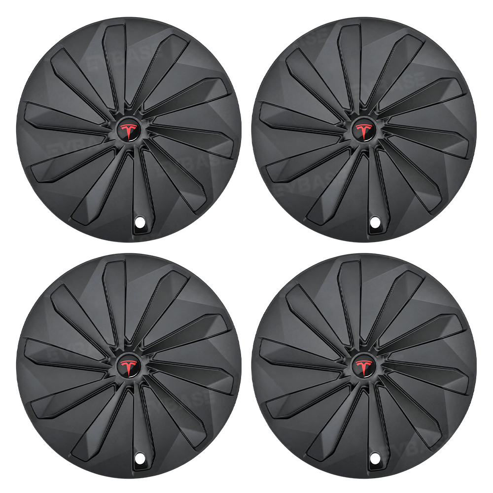 Model Y Juniper Wheel Covers 19 Inch Aero Turbine Style Hubcaps