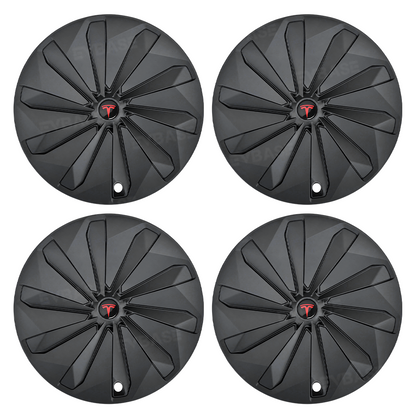 Model Y Juniper Wheel Covers 19 Inch Aero Turbine Style Hubcaps