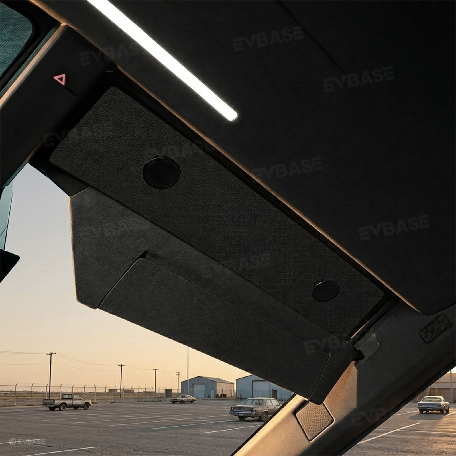 Cybertruck Upper Front Windshield Sun Shade Anti-Glare Mesh Visor