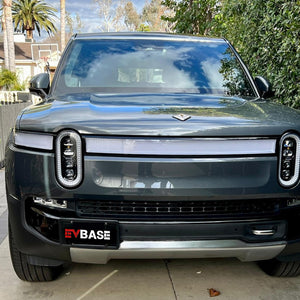 Rivian License Plate Holder R1T R1S License Plate Mount Kit No Drilling For Rivian Exterior Accessories