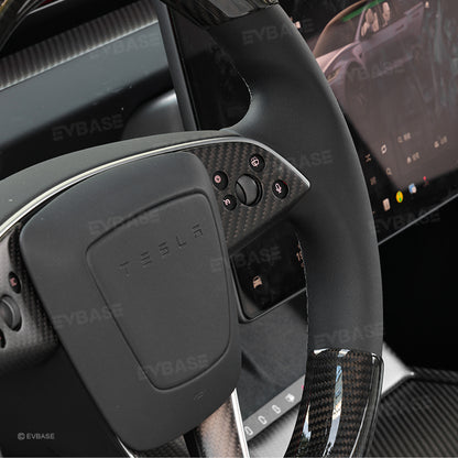 Tesla Model Y Juniper Real Carbon Fiber Upgrade Kit Full Interior Protection Cover Trim Overlay