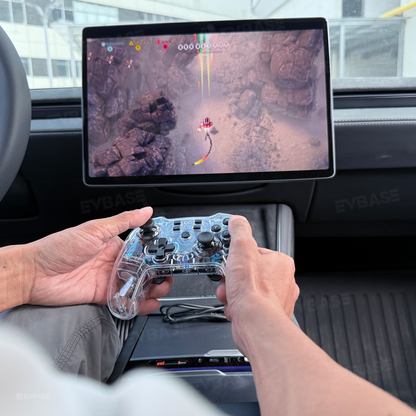 Wireless RGB Bluetooth Gaming Controller Gamepad for Tesla Model Y Juniper & 3/Y/S/X/Cybertruck