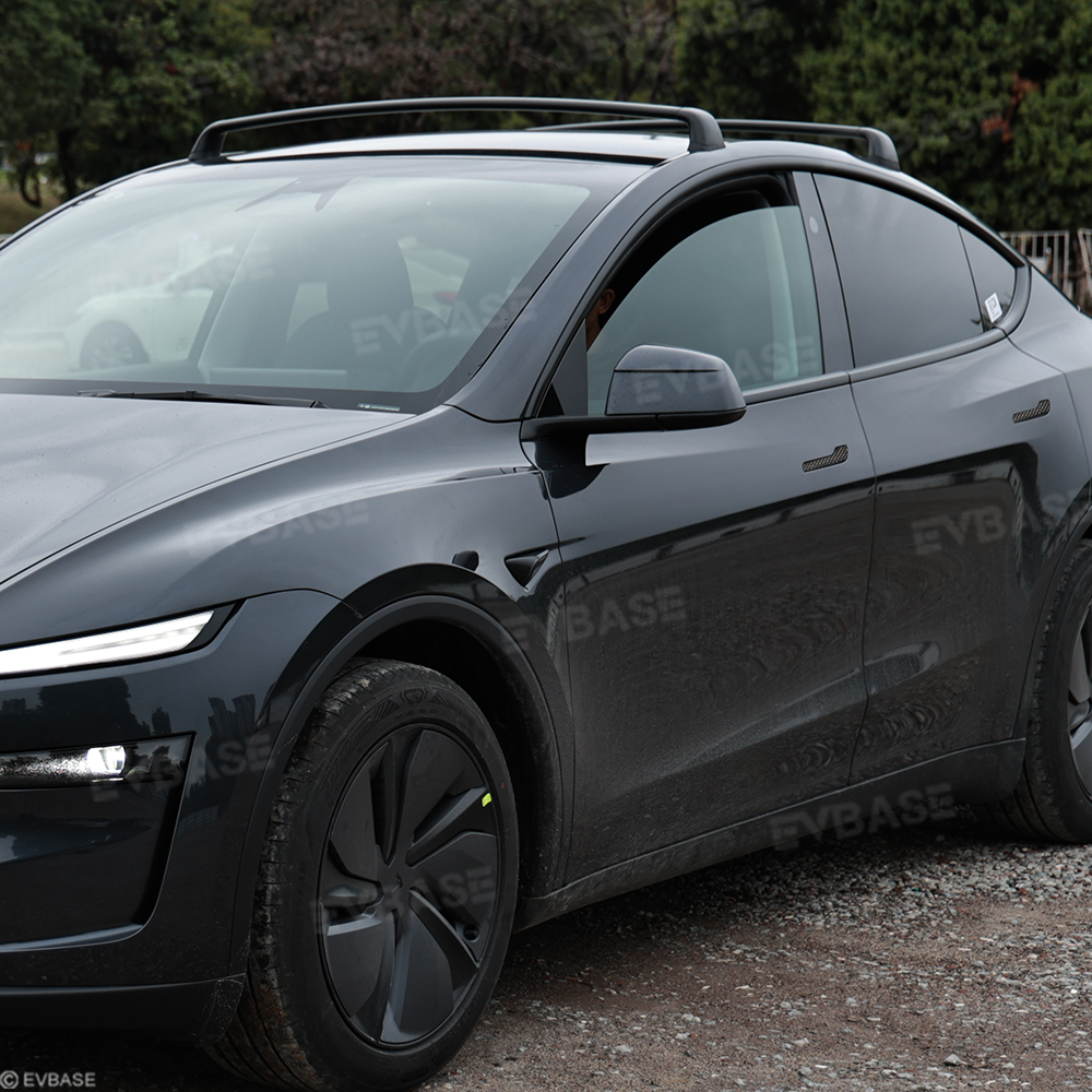 EVBASE Carbon Fiber Tesla Door Handle Cover For Model Y Juniper