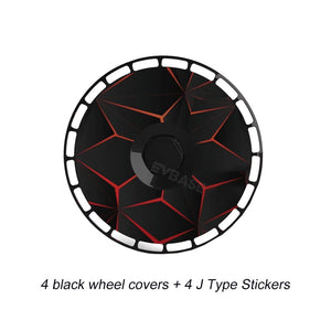 DIY Tesla Model 3/Y Custom Graphic Aerodisc Wheel Covers 4PCS 18/19/20Inch Full Coverage