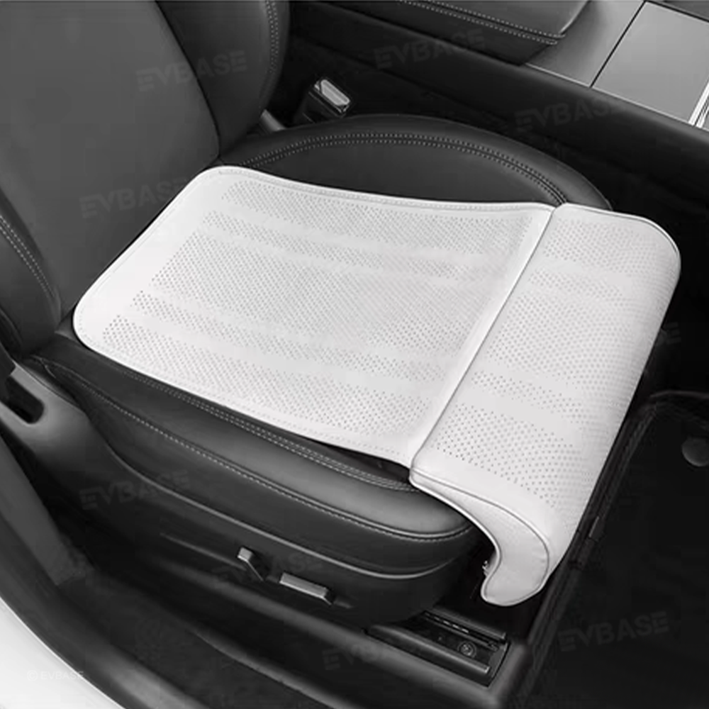 Front Seat Leg Support Cushion Nappa Leather for Tesla Model Y/ Y Juniper & Model 3/ 3 Highland
