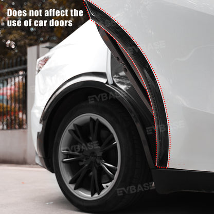 Model Y Fender Flares Wide Body Wheel Arches Extensions Edge Trim Protector With Radar Cutout for Tesla