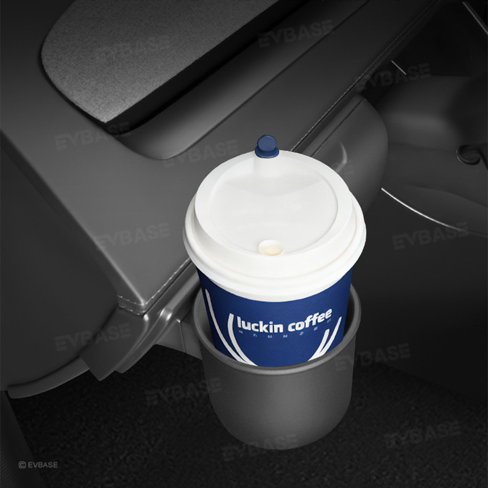 Model Y Juniper Dashboard Left Cup Holder Glasses Holder 2-in-1 Storage Organizer Box