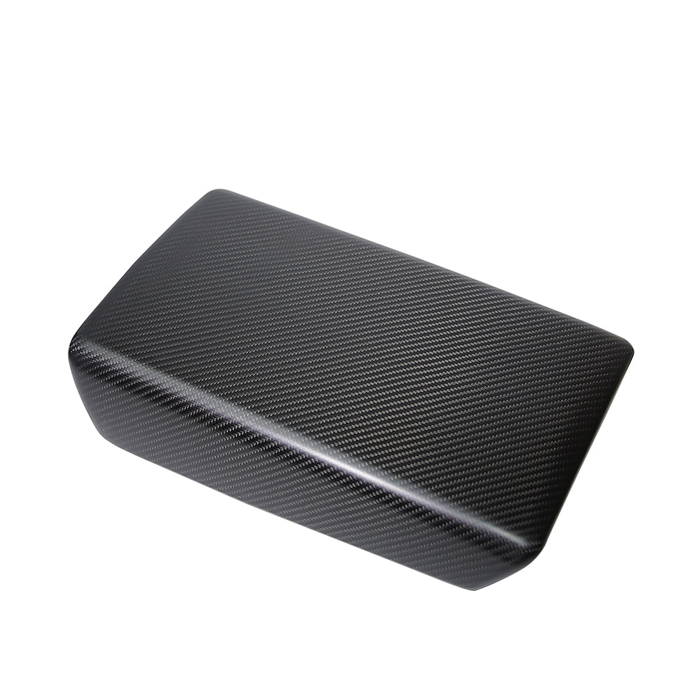Model Y 3 Carbon Fiber Interior Accessories Central Control Armrest Box Cover for Tesla