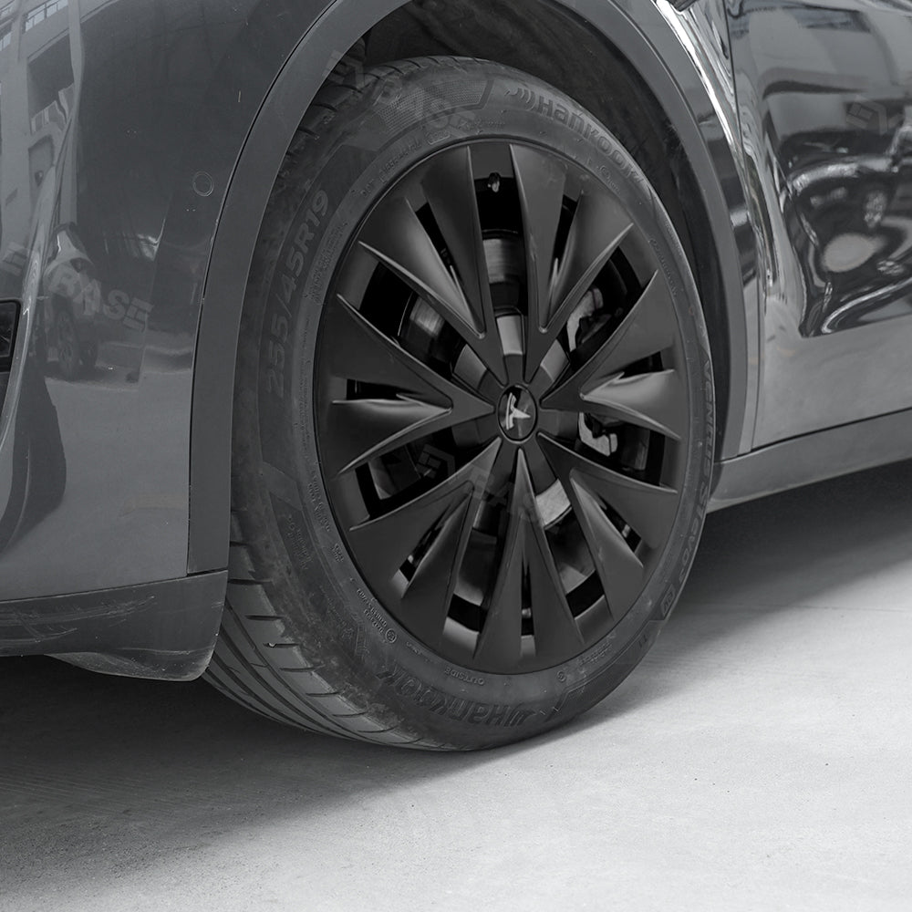 Model Y Wheel Covers 19" Wheel Caps ABS Hubcaps Replacement 4PCS Rim Protection For Tesla Gemini Wheels