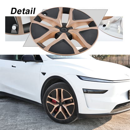 Model Y Juniper Wheel Covers 19 Inch Wheels Hubcaps Performance Look