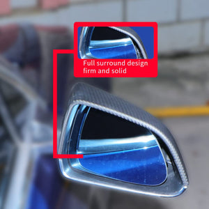 EVBASE Real Carbon Fiber Side Rearview Mirror Cover For Tesla Model 3/Highland/Y