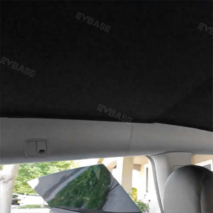 EVBASE Tesla Model 3 Y Dach Sonnenschutz 2023 Neues Upgrade Glasdach Dach Sonnenschutz