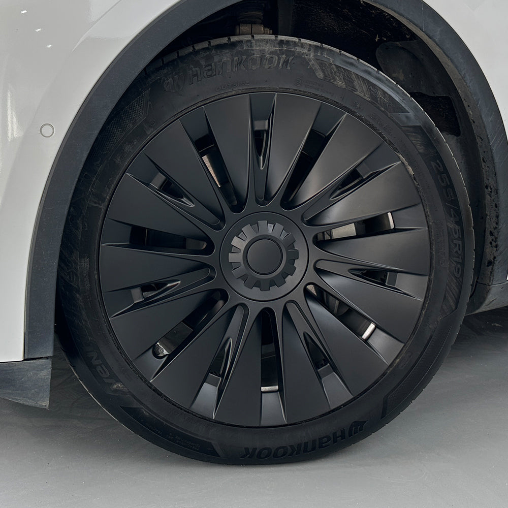 New Tesla Model Y Wheel Cap 19 inch Induction Model Y Wheel Covers 4PCS-EVBASE