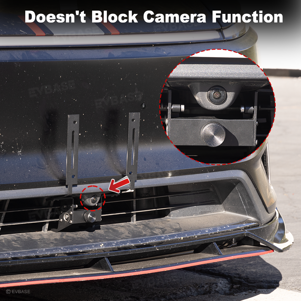 Model Y Juniper Performance Front License Plate Mount No Drill License Plate Holder Aluminum Alloy Bracket