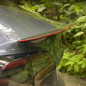 New Model 3/Y Spoiler Tesla RedLine Real Carbon Fiber Spoiler Wing for Model 3/Y