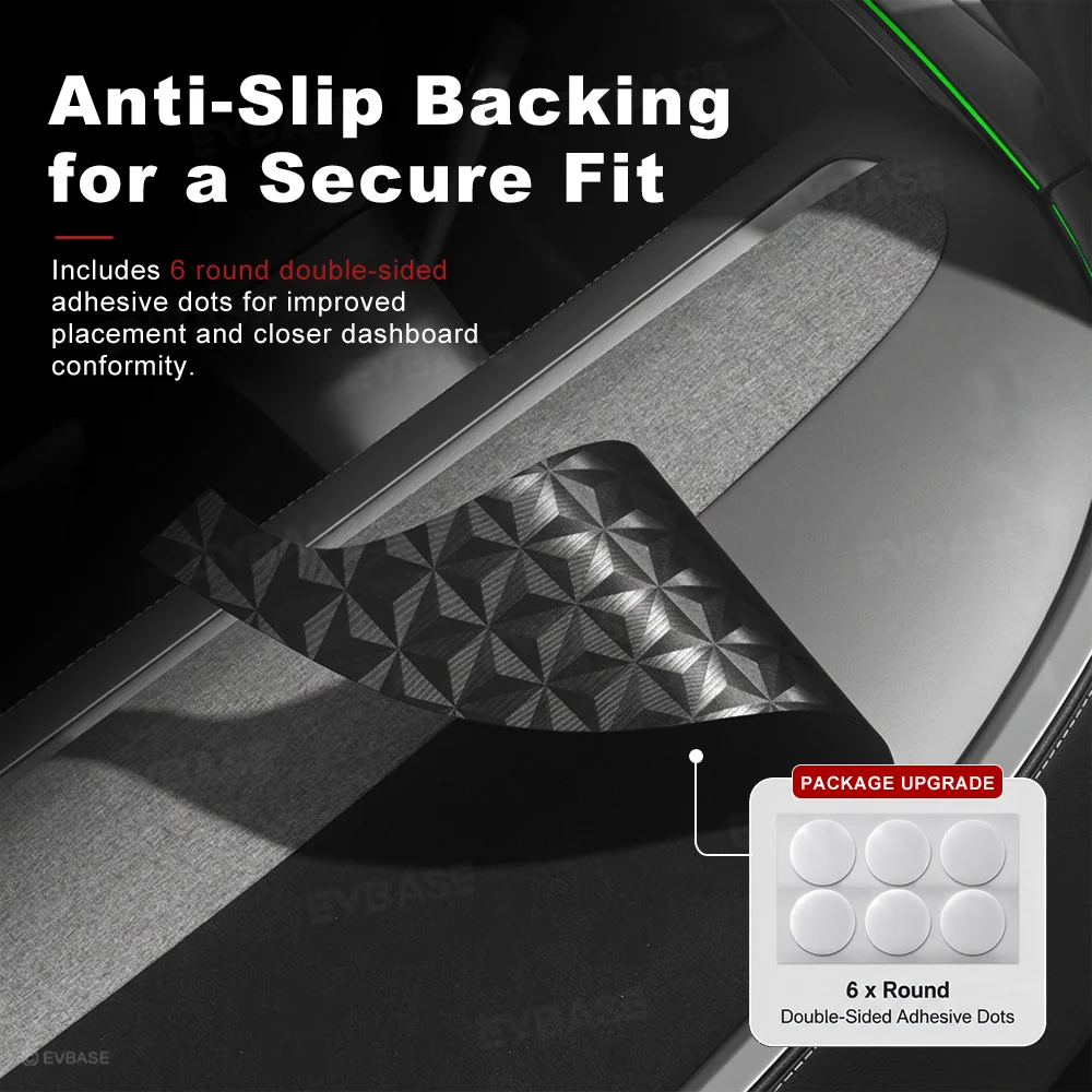 Model Y/3 Dashboard Cover Anti-Glare Sun Protection Suede Dash Mat Sunshield Dash Protector